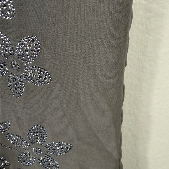 House of CB Blanca Smoke Crystal Embellished Midi Dress - Picture 12 of 14